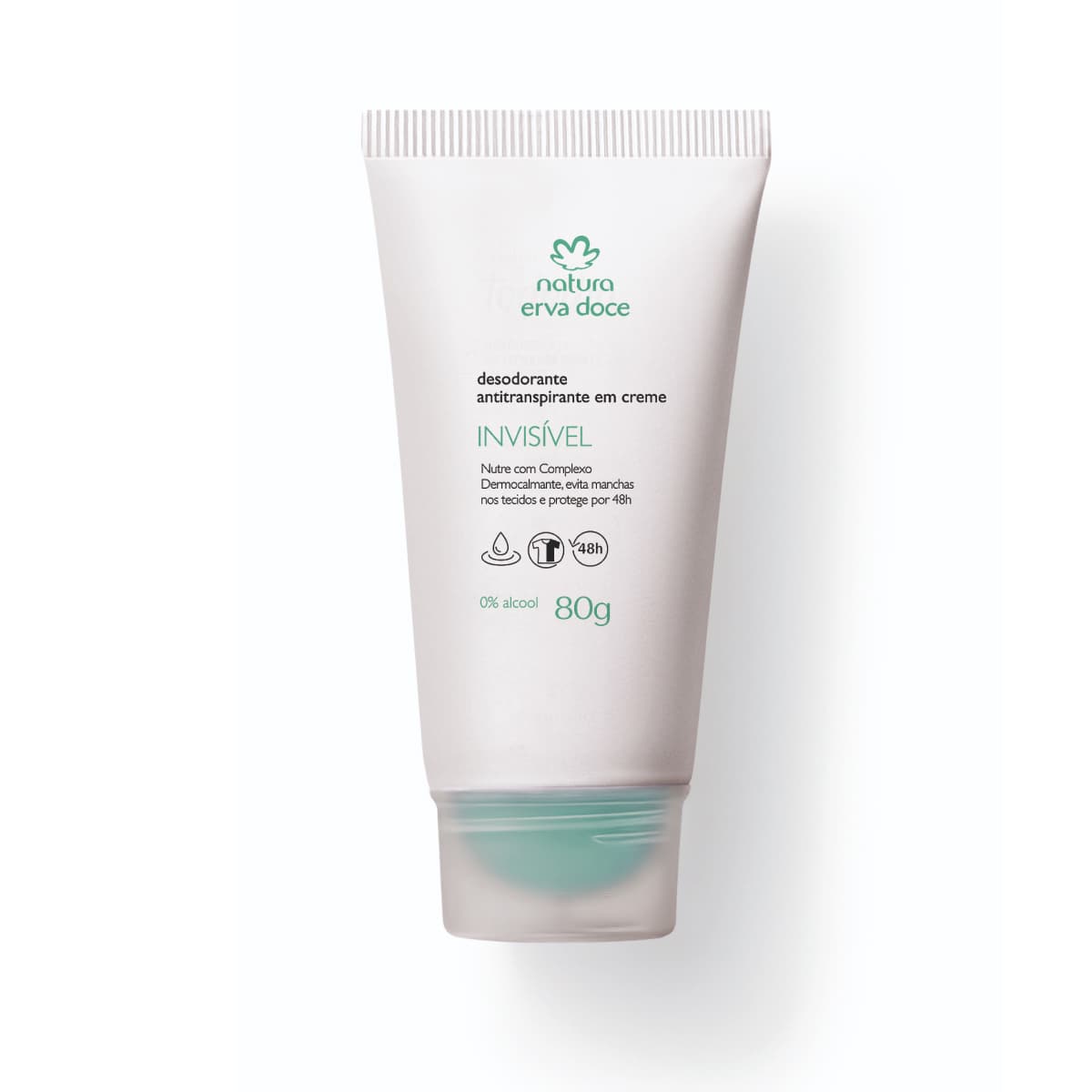 Desodorante invisible antitranspirante en crema 80 g Erva Doce Natura