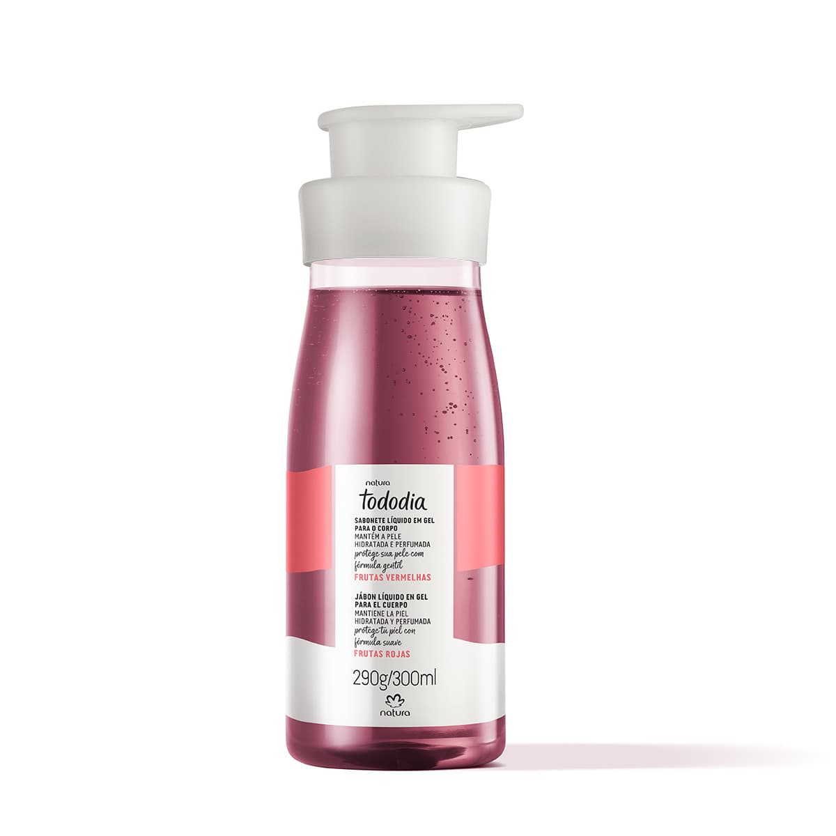 Jabón líquido corporal Tododia Frutas rojas 400ml