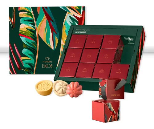 Regalo Ekos Jabones Colgantes Arbol Navidad 12 X 25 Gr