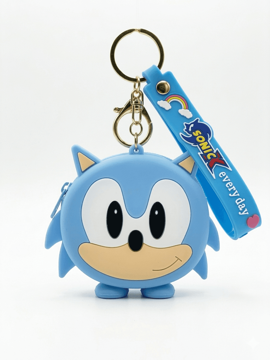 Llavero Monedero "Sonic"