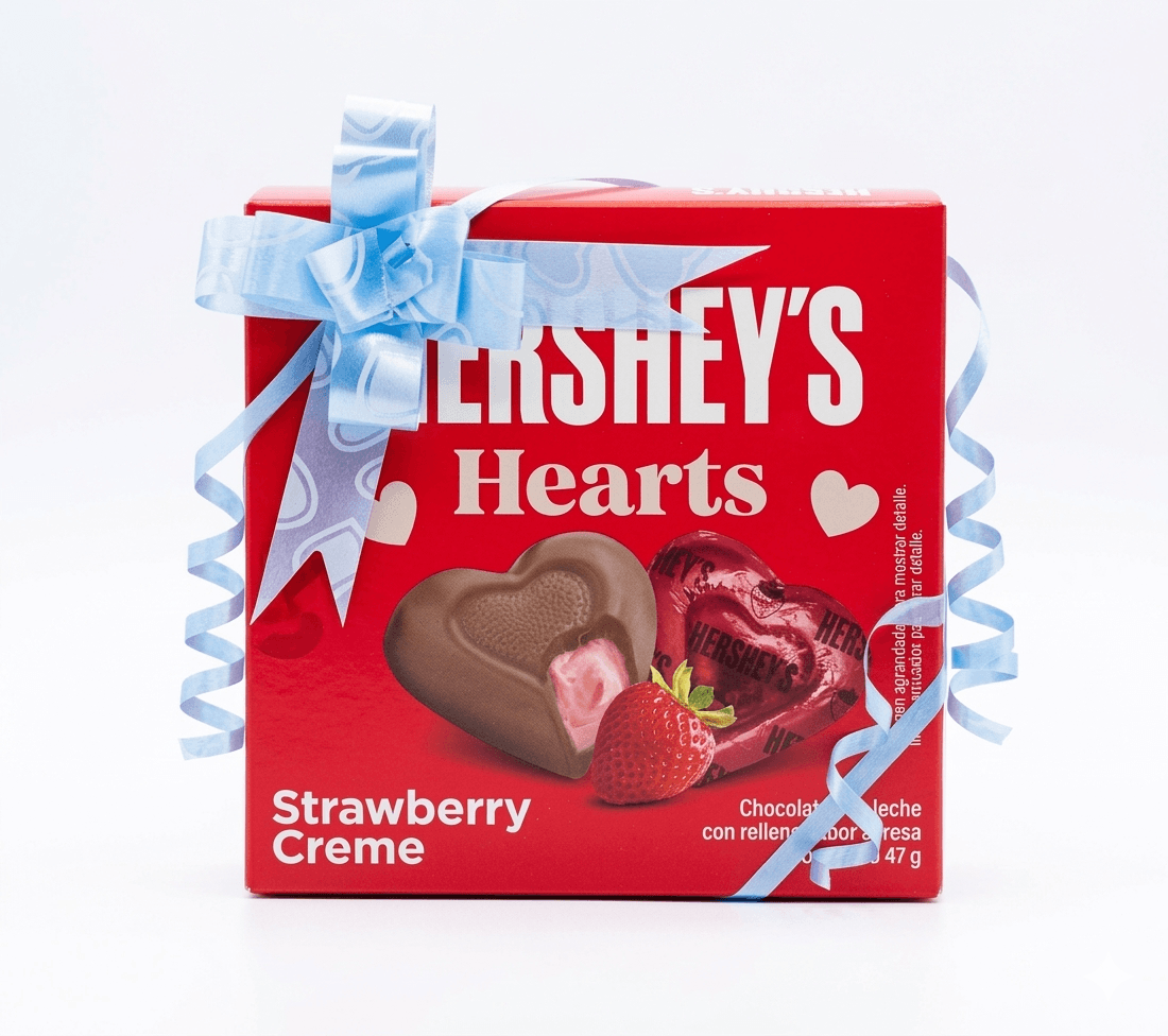 Chocolates hershey’s corazones sabor cereza
