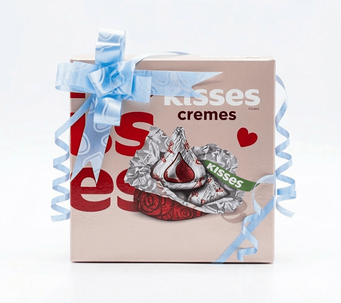 Kisses chocolates rellenos de fresa