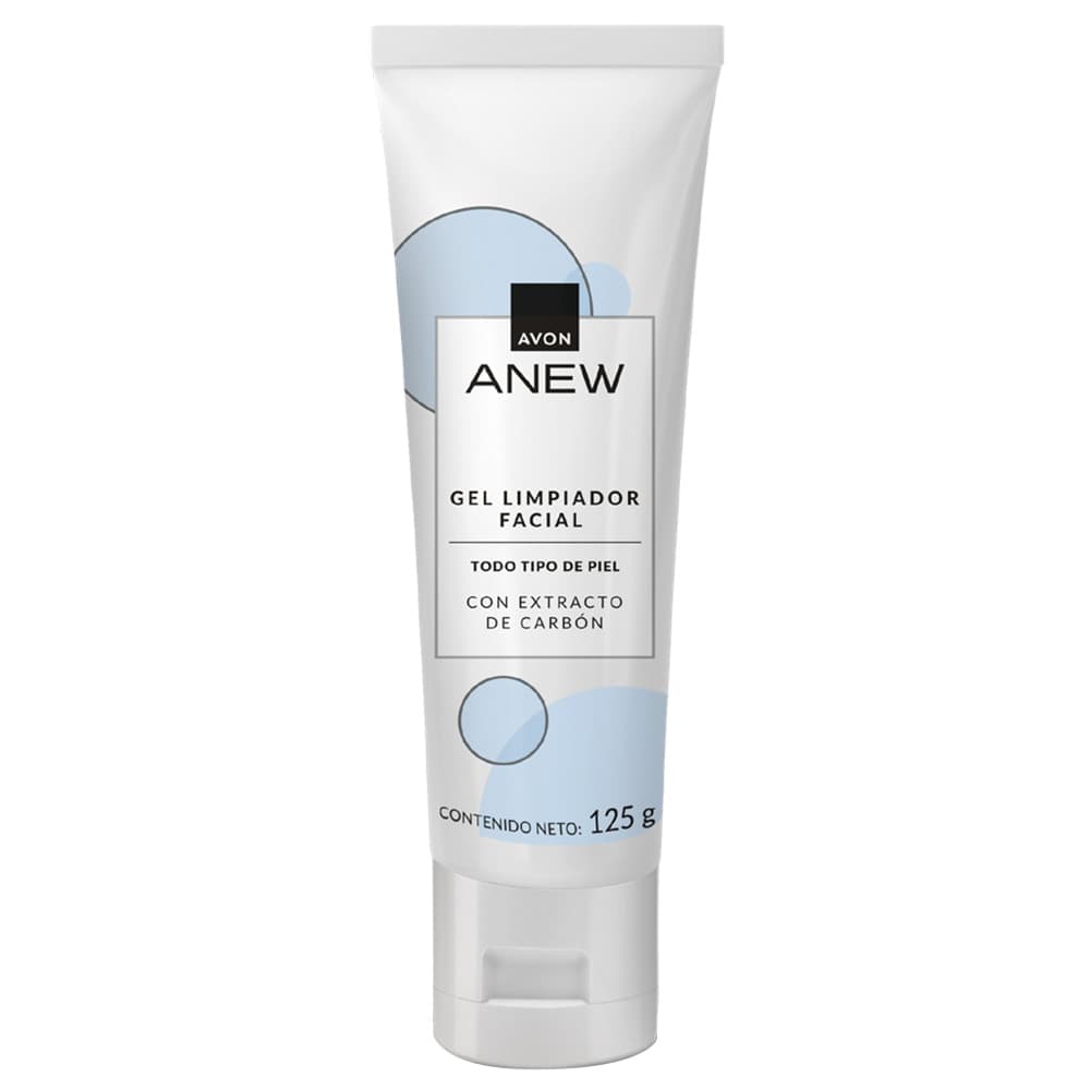 Gel limpiador facial con extracto de carbón | Anew