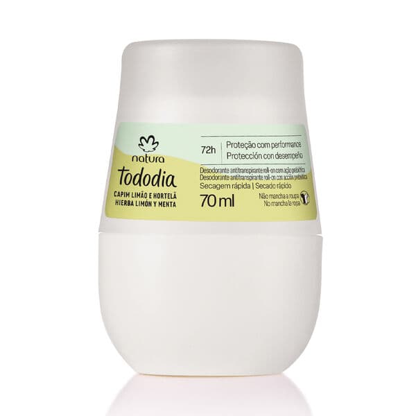 Desodorante Antitranspirante Roll-on Tododia Hierba Limón y Menta - Foto 1